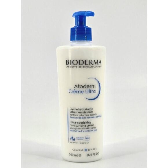Bioderma Atoderm Creme Ultra-Nourishing Cream Normal to Dry Sensitive Skin 500ml - Picture 4 of 9